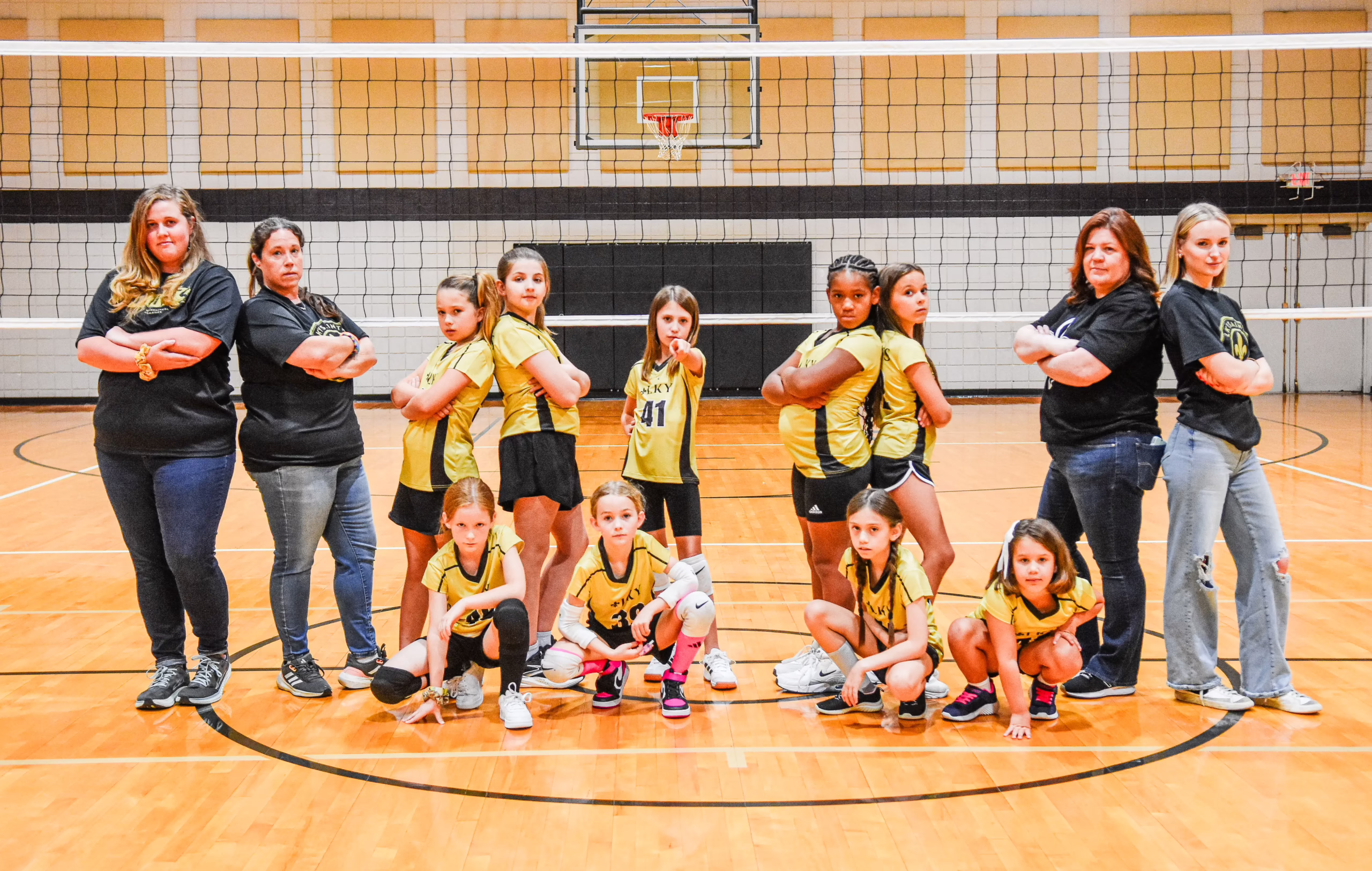 Girls Volleyball Team 4